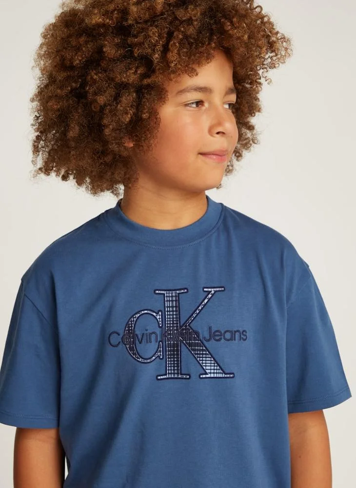 كالفن كلاين جينز Youth Graphic Logo T-Shirt