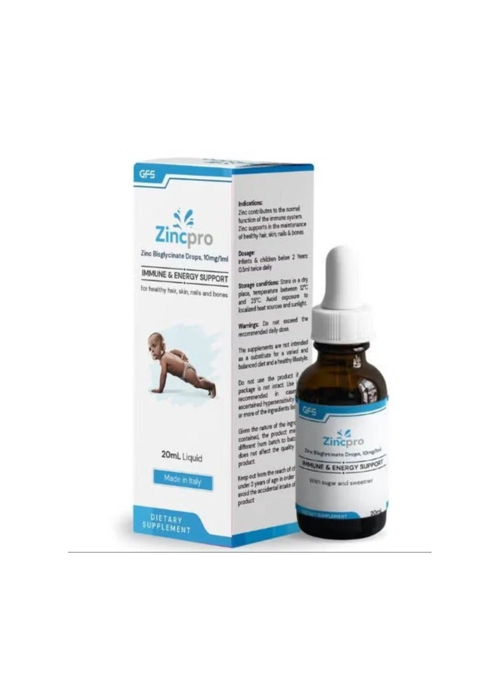 ZINC Zincpro Drops 10Mg/1Ml 20Ml 