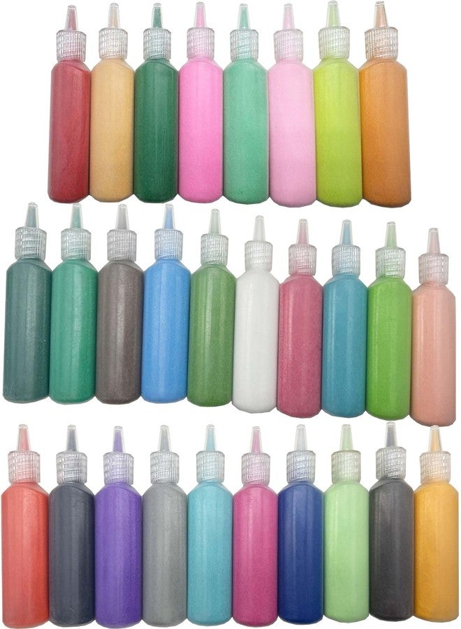 Allazone Art Sand Kit, 30 Bottles Colored Sand Bottles, Sand Art Bottles, Sand Arts and Crafts Kit for DIY Drawing, Painting and Crafts, Decor - Image 1