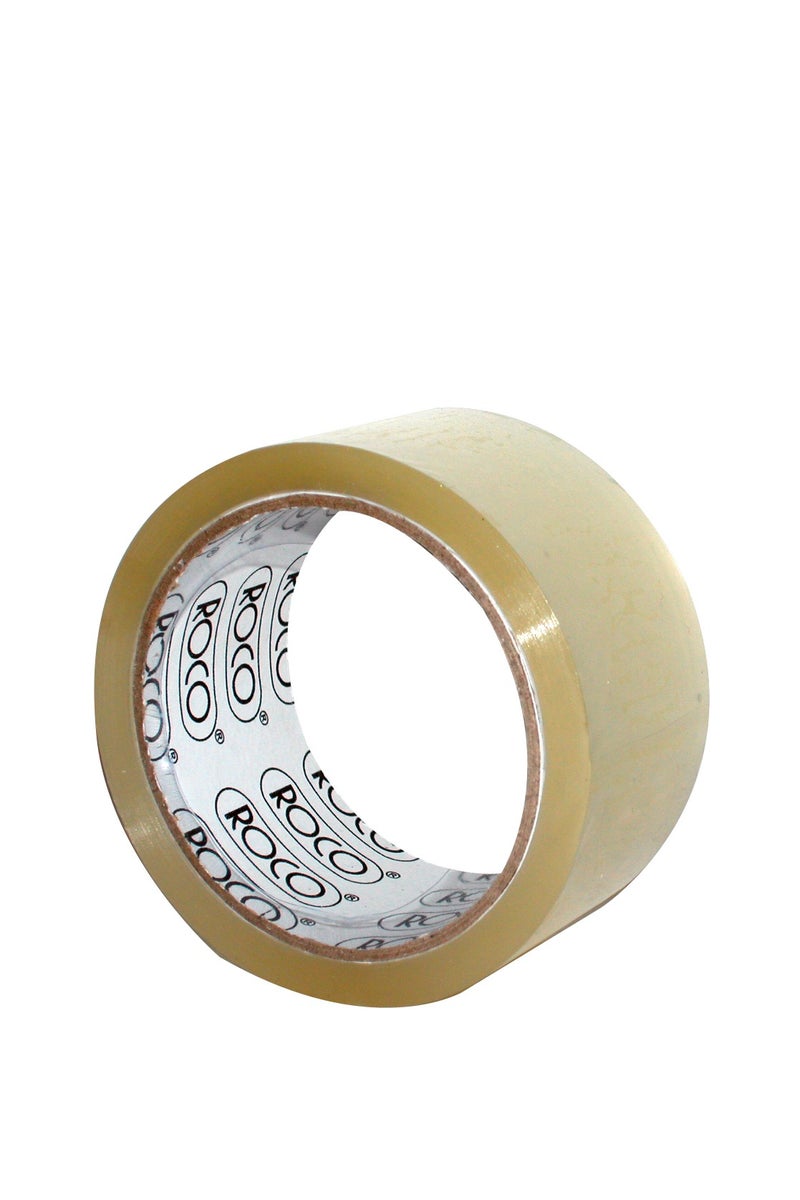 روكو شريط بلاستيكي شفاف 48 مم × 50 ياردة
