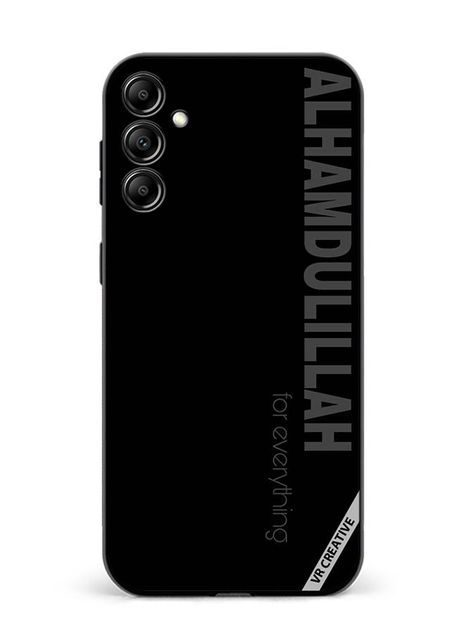 VR CREATIVE Protective Case Cover For Samsung Galaxy A34 Alhamdulillah For Everything Design Multicolour - Image 1