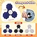 Dalycro 3 PCS Silicone Fidget Spinners Sensory Toys for Adults and Kids Textured Spinners for Fun Autism Anxiety Stress Relief Classroom Office and Travel Multicolor1 - Image 4