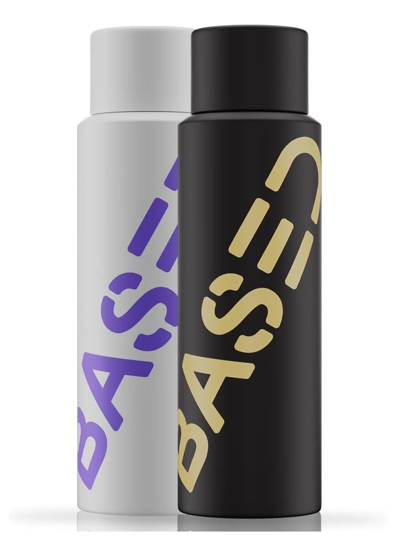 Based Shampoo & Conditioner Bundle with Peppermint Oil, & Coconut Oil, Cleansing Shampoo & Hydrating Conditioner for Men, No Sulfates, Parabens or Phthalates, 8.34 fl oz Bottle (Pack of 2) - Image 1