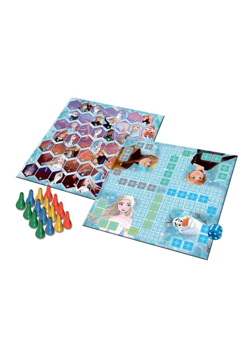 TREFL - GAME - 2 in 1 Chinaman Snakes and Ladders Frozen 2 Disney Frozen 2 -02068 - Image 3