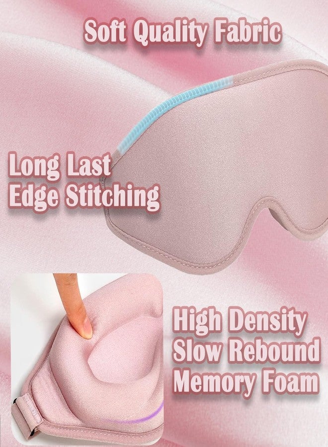 gusonse Sleep Mask for Women Eyelash Extension, Eye Mask for Lash Extensions No Pressure 3D Contoured Lash Extension Sleep Mask, Block Out Light Sleep Protector Eye Shade Cover for Travel Yoga Nap - Image 3