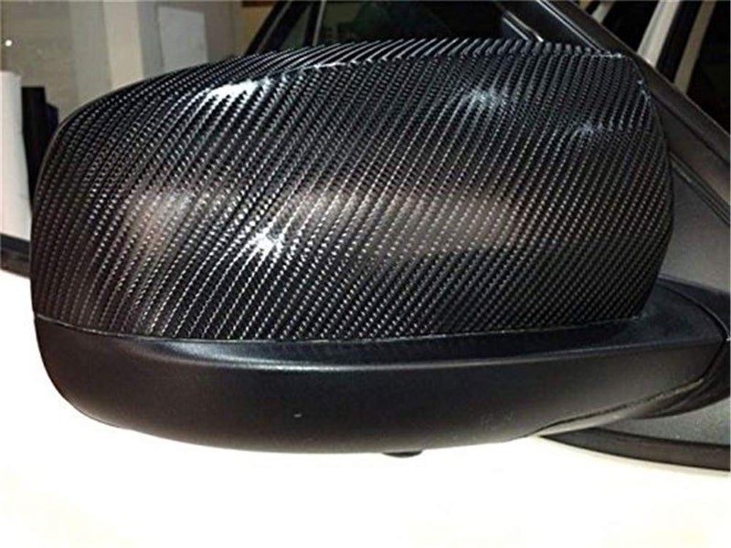 F & B LED LIGHTS ملصق فايبر كربون أسود 4D مع أضواء LED - خالي من فقاعات الهواء ومضاد للتجاعيد (12" × 60" / 1 قدم × 5 أقدام) - Image 5