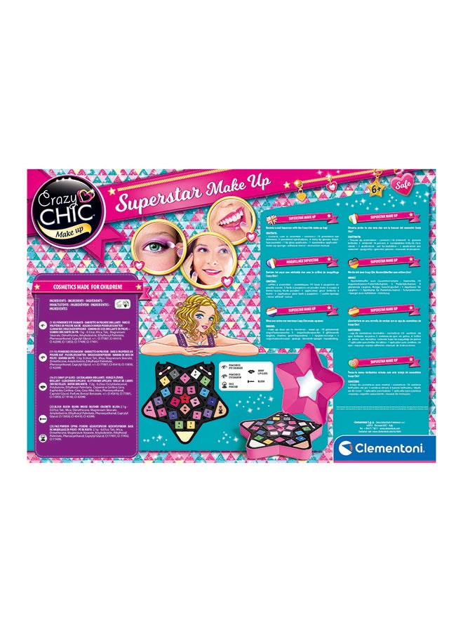 Clementoni حقيبة مكياج كريزي شيك سوبرستار - Image 3