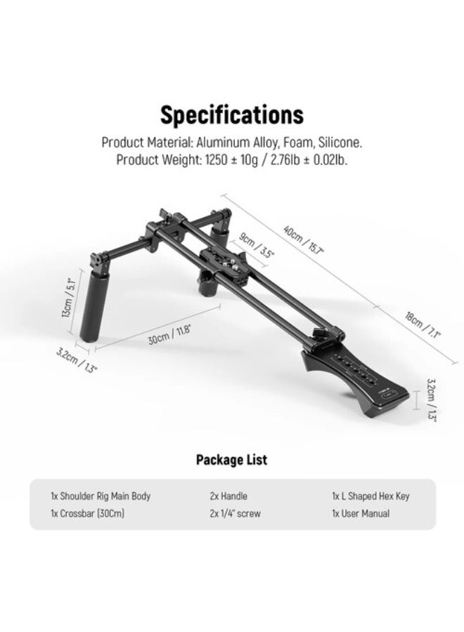 نيوير SR004 Universal Shoulder Rig Kit - Image 2