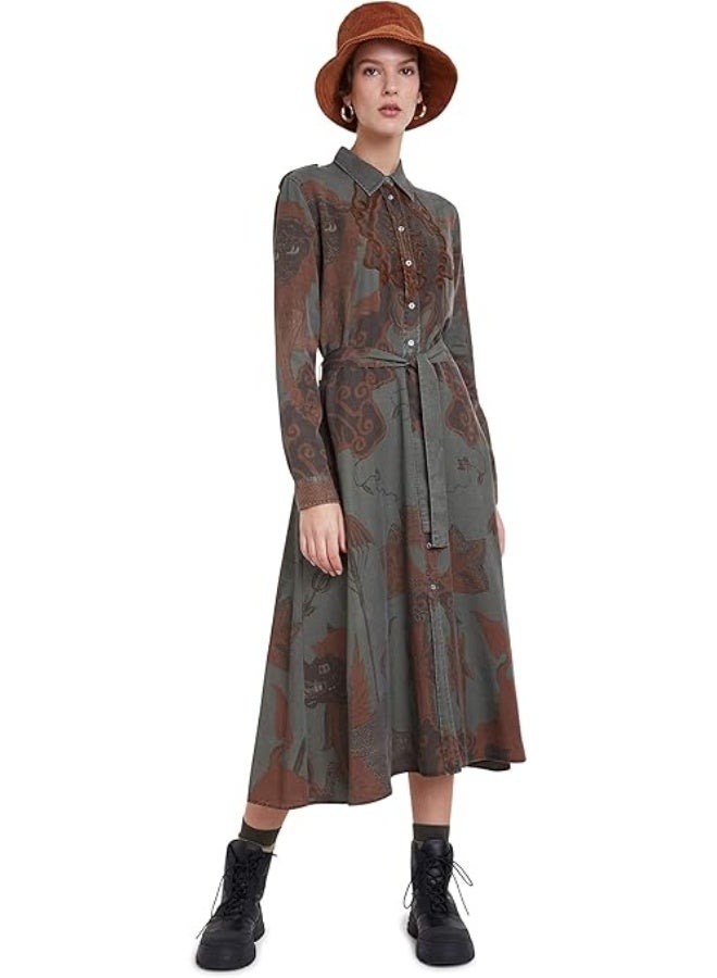 ديسيغوال فستان نسائي جارديانز موديل 20WWVW79 4008 مقاس M