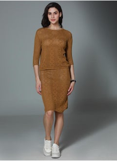 HIGH STAR Women Khakhi Co-ord  - Image 1