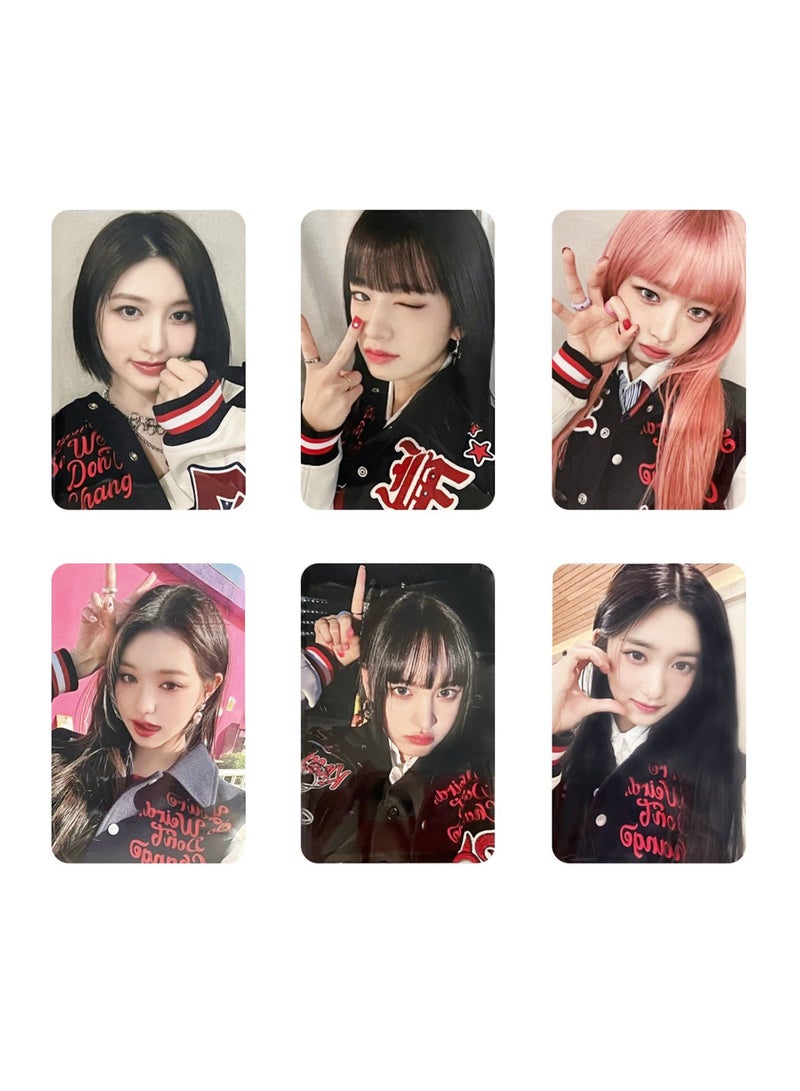 NIBEMINENT 6 Pcs Kpop IVE I’ve IVE SOUND WAVE Lomo Cards Card For Fans Collection Gifts - Image 3