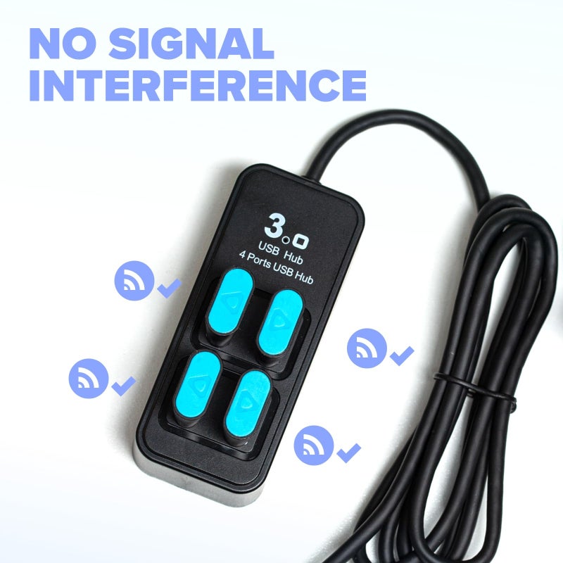 Rebuff Reality 4-Port USB Hub for Vive Tracker USB dongles - Image 3