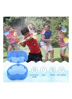 SYOSI Self Sealing Water Balloons 4 Pieces Reusable Magnetic Water Balloons for Swimming Parties, Beach Parties, Kindergarten Events, Family Gatherings  - Image 4