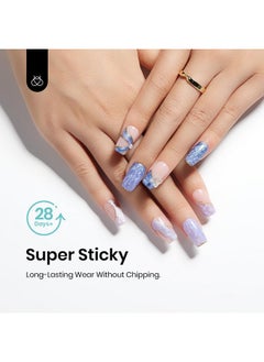 beetles Gel Polish Beetles Gel Polish 9 in 1 Nail Glue with New Formula, 0.5 Fl Oz Super Strong Brush in Nail Gel Glue for False Nails Tips, Rhinestone, Base Gel, Blooming Gel, Valentine's Day Gift for Women  - Image 5