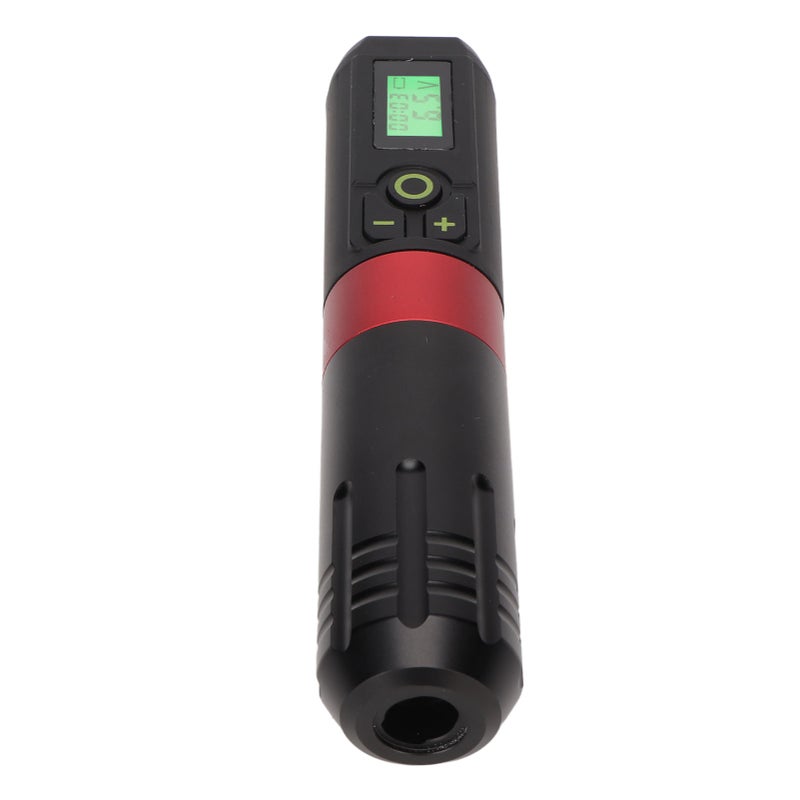 Wireless Rotary Tattoo Pen LED Display 2000mAh Liner Shader Timing Function Rechargeable Cartridge Tattoo Machine Black Green - Image 3
