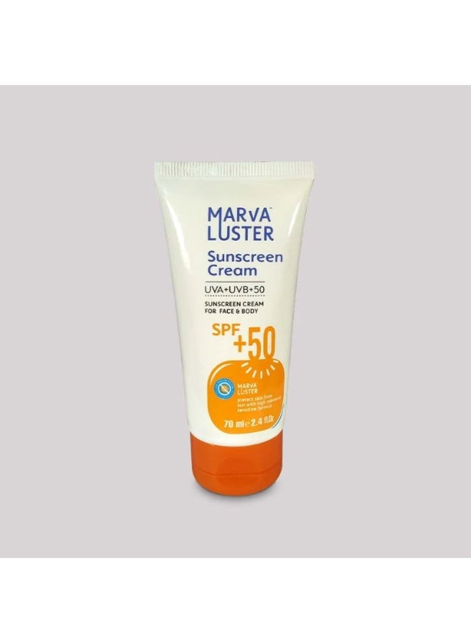 Marva Sunscreen Cream Sunblock 70ml