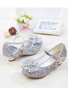 Generic Girls high heels princess shoes new children's performance shoes girls crystal shoes  - Image 3