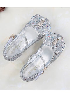 Generic Girls high heels princess shoes new children's performance shoes girls crystal shoes  - Image 5