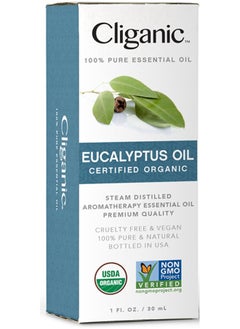 Cliganic Organic Eucalyptus Essential Oil, 100% Pure | Natural Aromatherapy Oil For Diffuser Steam Distilled | Non-Gmo Verified  - Image 2