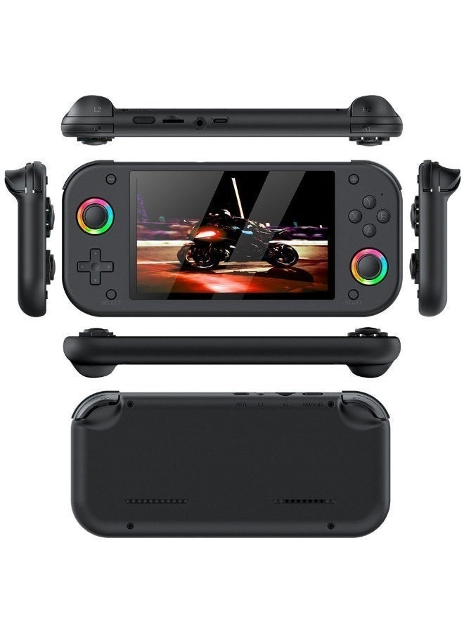 ELTRAZONE M26 Handheld Game Console, 5.1-Inch Display, 30+ Built-in Classic Games, RGB Light Ring, Portable Retro Gaming Device - Image 1