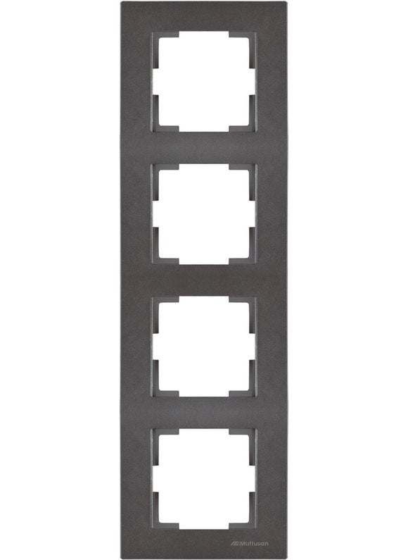 Mutlusan Rita Smoked 4-Piece Vertical Frame 