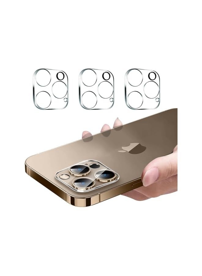 PROMASS Camera Lens Protector for IPhone 16 Pro Max 6.9", 3 Pack, 9H Hardness, Anti-Scratch, Case Friendly, No Effect on Night Shots (iPhone 16 Pro Max) - Image 1