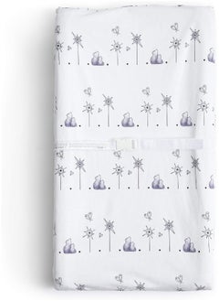 JumpOff Jo JumpOff Jo – Changing Pad Cover – Super Soft and Plush Minky Fabric, Waterproof TPU Backing, Fitted Cover for Contoured Diaper Changing Pad – 32 x 16 x 5 Inches  - Image 2