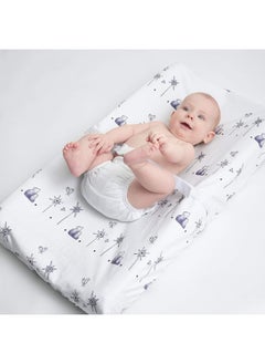 JumpOff Jo JumpOff Jo – Changing Pad Cover – Super Soft and Plush Minky Fabric, Waterproof TPU Backing, Fitted Cover for Contoured Diaper Changing Pad – 32 x 16 x 5 Inches  - Image 4