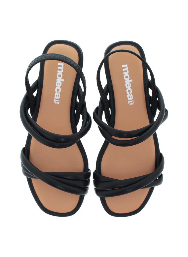 MOLECA Strappy Open Toe Flat Sandals - Image 2