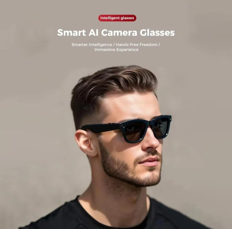Smart Glasses with Video and Photo Capture, Digital Recording Eyewear, music play back, phone call, translation - Image 2