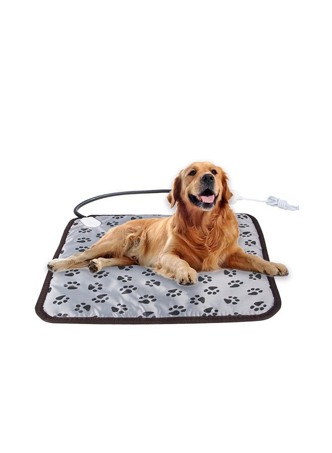 إسكدنيا Indoor Warming Mat For Dogs Cats Grey 45X1X45centimeter - Image 3