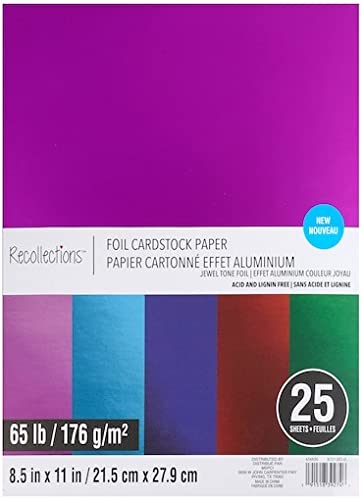 Recollections Foil Cardstock Paper - Image 1