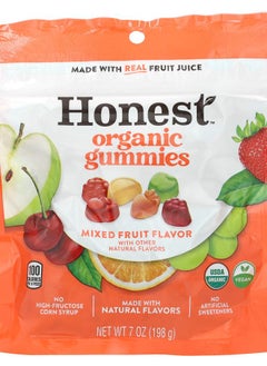 Honest Organic Gummies Mixed Fruit 7 oz (198 g) 