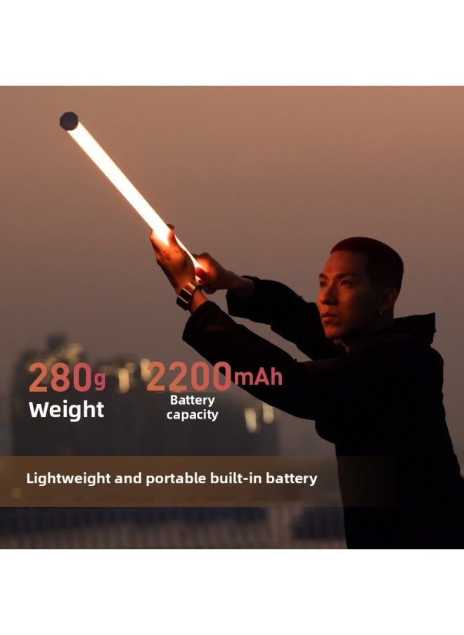 Generic - Nanguang (NANLITE)7X Rgb Full Color Led Handheld Light Bar Lamp Live Short Video Soft Light Households-Light Source Color:Pavotube T8-7x (with Dmx) - Image 1