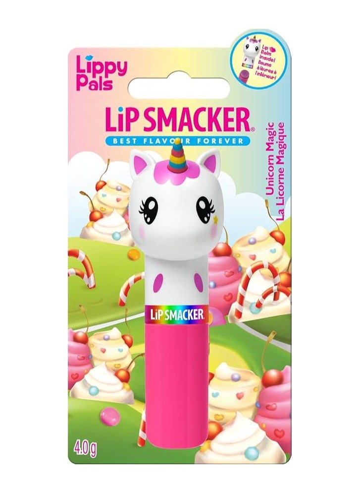 Lip Smacker Lip Smacker Lippy Pals Lip Balm – 4.0g, Unicorn Magic Flavor in Single Blister Pack  - Image 2