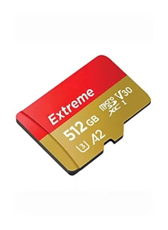 بطاقة ذاكرة SanDisk 512GB Extreme microSDXC UHS-I مع محول - تصل سرعتها إلى 190 ميجابايت/ثانية، Micro SD - Image 1