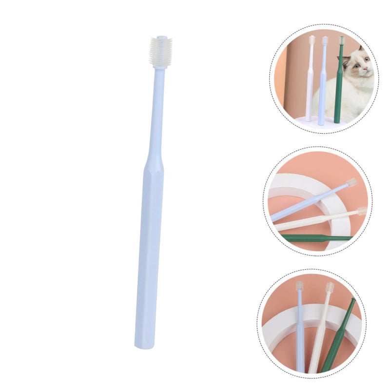 2 Pack Soft Bristle Cat Toothbrush For Oral Cleaning And Dental Care - Image 3