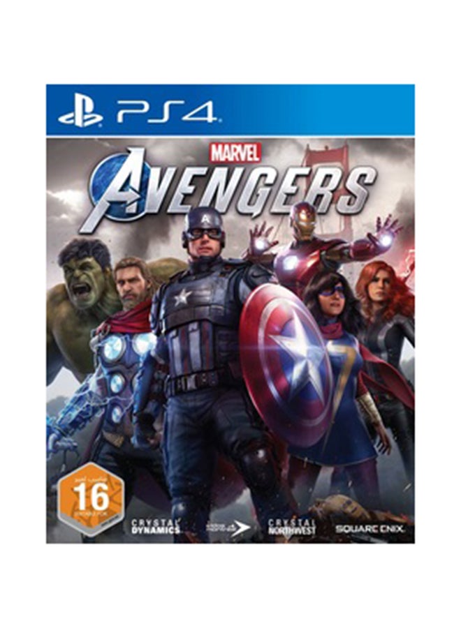 لعبة "Marvel's Avengers" - باللغتين الإنجليزية/العربية - (إصدار الإمارات العربية المتحدة) - playstation_4_ps4