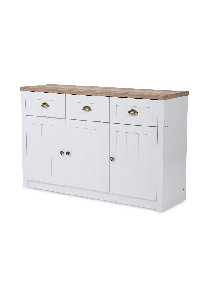 Pan Home Almada Sideboard  - White  - Image 3