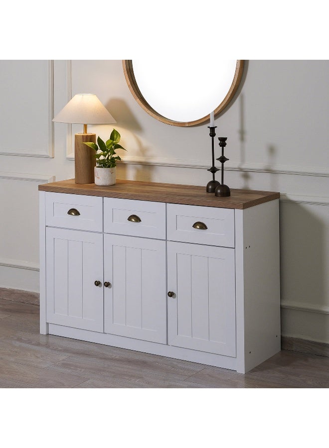 Pan Home Almada Sideboard  - White  - Image 5