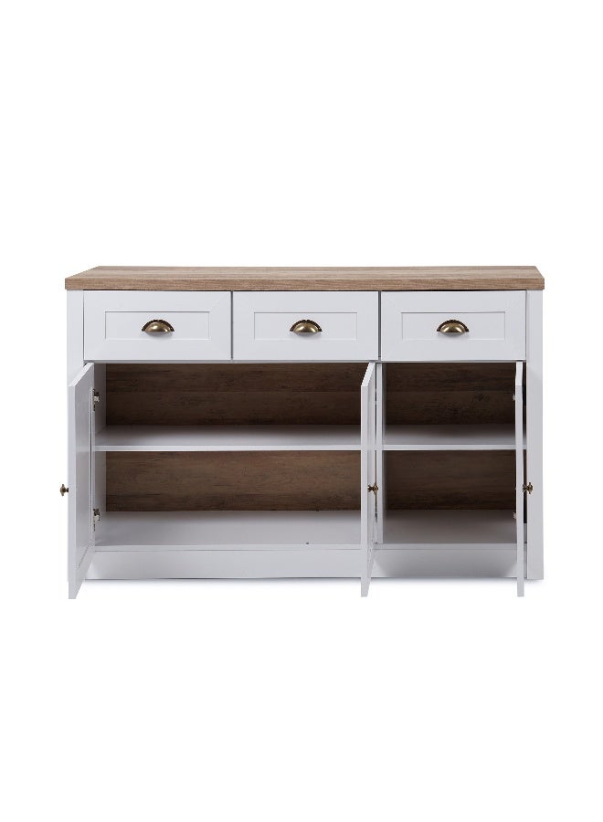 Pan Home Almada Sideboard  - White  - Image 1
