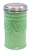 Tablecraft Tablecraft HJ810 Sugar Shaker with Stainless Steel Top, 3.0625" x 5.75", Green - Image 2