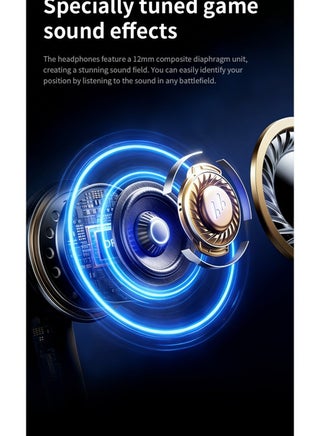 Monster Airstar Q15 Gaming Earbuds | Cool LED Lights | Bluetooth 6.0 | 360° Surround Sound | Low Latency-White - view 4