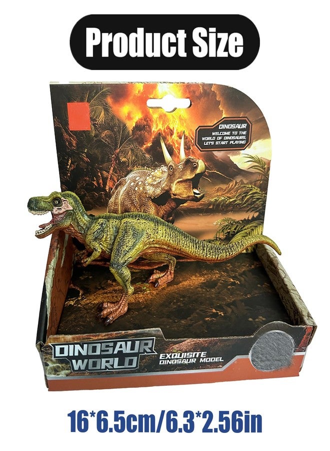 Vihaanta Dinosaur Toy, Dinosaur, 6 Inch T-Rex Dinosaur Figure, Realistic Dinosaur Toy for Kids and Adults, Ideal Games, Educational Purposes, Party Decoration, Christmas and New Year Gifts - Image 2