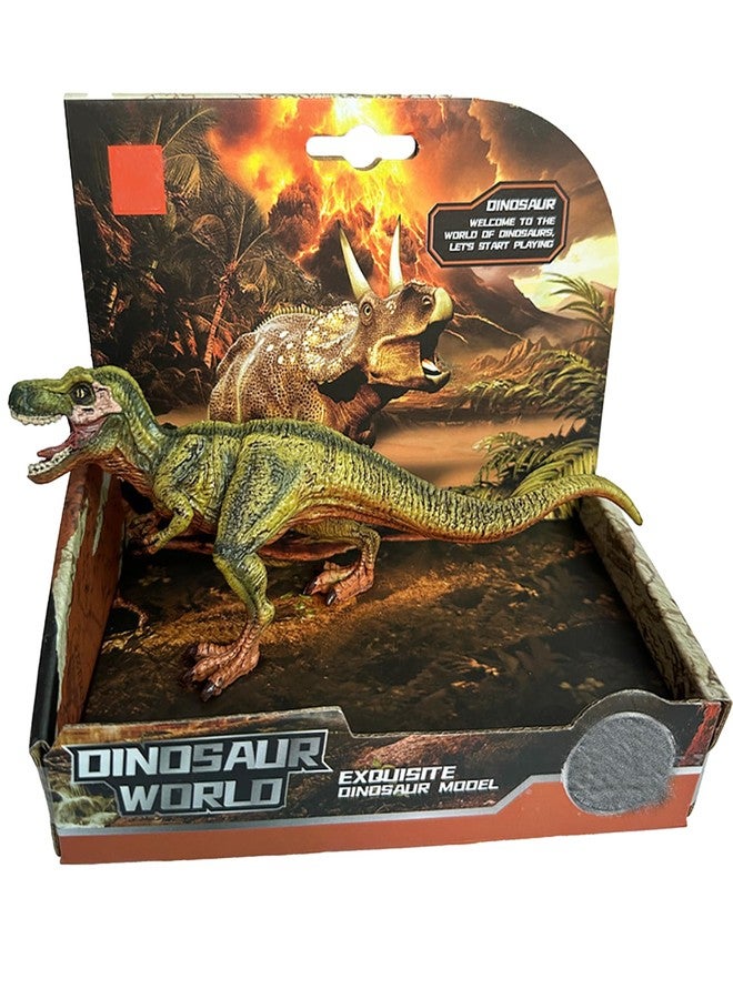 Vihaanta Dinosaur Toy, Dinosaur, 6 Inch T-Rex Dinosaur Figure, Realistic Dinosaur Toy for Kids and Adults, Ideal Games, Educational Purposes, Party Decoration, Christmas and New Year Gifts - Image 1