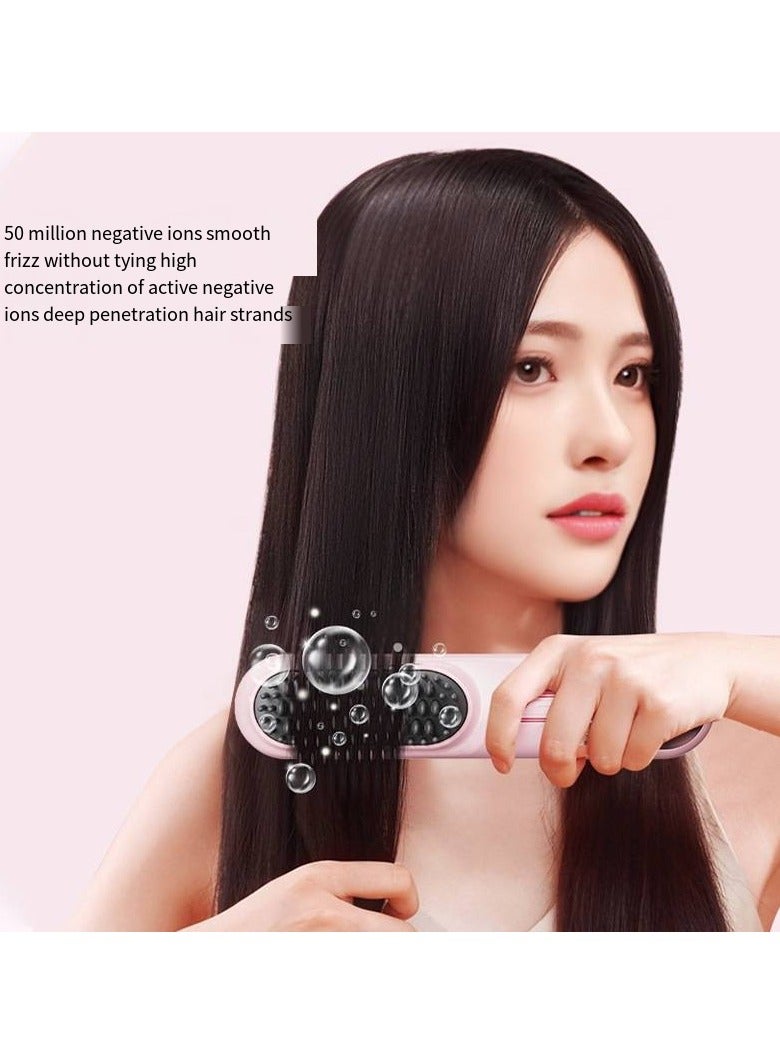 general Mini Ionic Straightening Comb – Travel-Friendly Straightener & Curler for Men/Women, Dual-Use Hair Styling Tool - Image 4