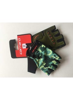 Carraro Medium Short Finger Gloves Camouflage 