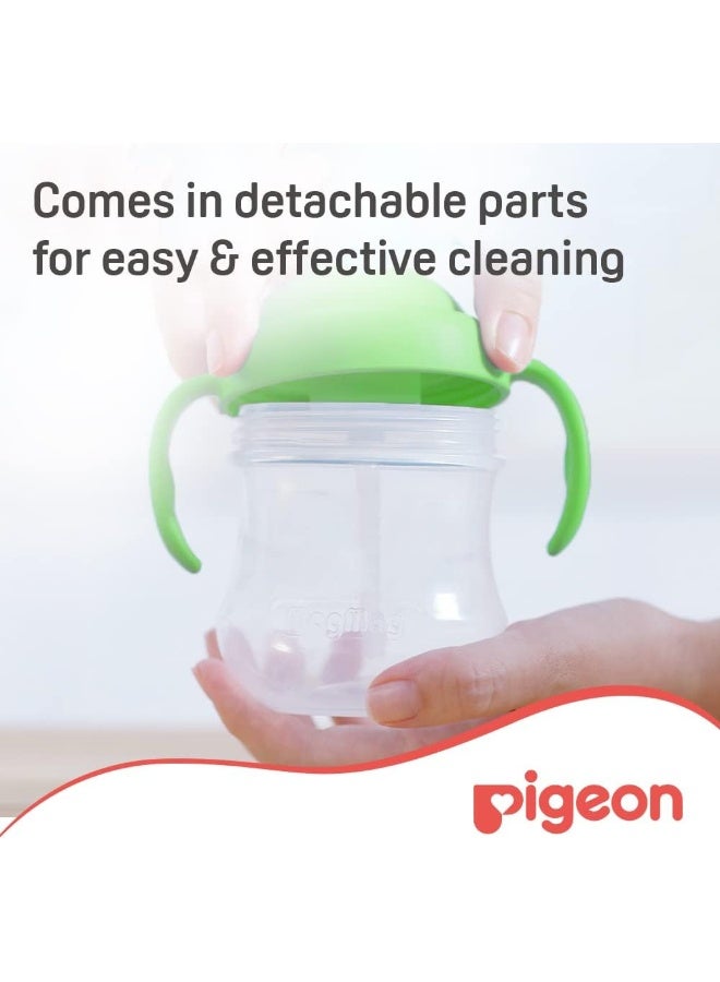 pigeon Magmag Straw Cup Step 3, Leak-Proof, Spill-Proof, Bpa Free, Green - Image 5