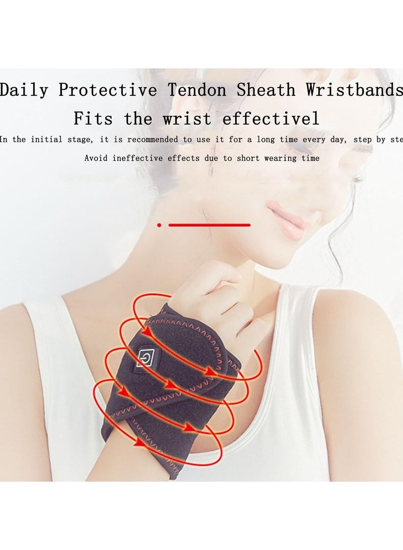 Generic Electric Heating Pad for Thumb and Wrist, Wrist Heating Wrap Support, 3-Speed ​​Adjustable Temperature, Right and Left Hand Heating Pad - Image 2