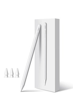 Generic Stylus Pen for iPad 10th Generation Fast Charging 10 Minutes with Palm Rejection, Compatible with iPad Air 3/4/5, iPad Mini 5/6, iPad 6/7/8/9/10, iPad Pro 11" & 12.9", White  - Image 1